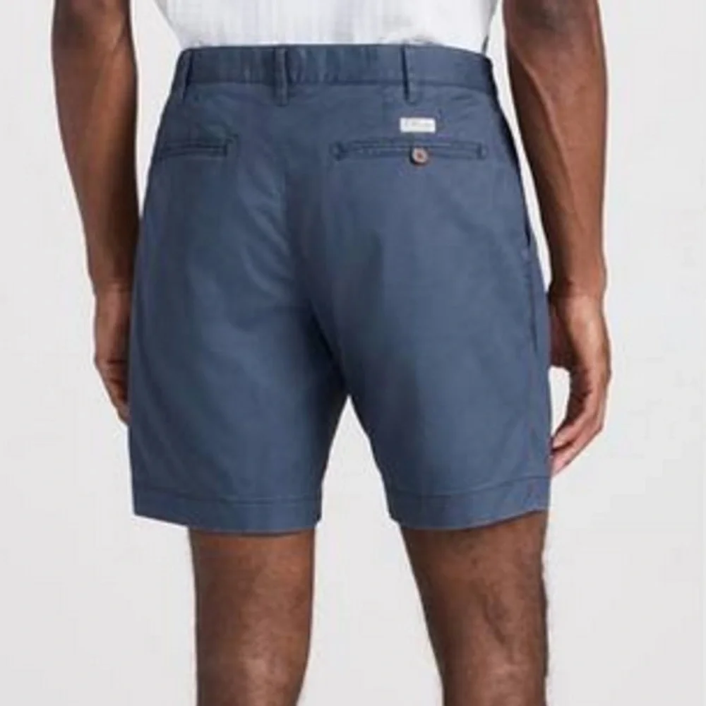 Faherty Mens Island Life Shorts Blue Grey 30 MBS2106-VNY 9”